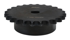 Koło łańcuchowe drabinkowe, 24 zębów, 08B-1, Szorstki otwór wykonany zgrubnie, śr otworu: 40mm, śr toczna: 97.29mm, Stal