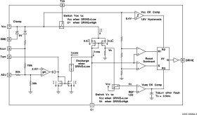 Off-line power supply controller, -40C to 85C