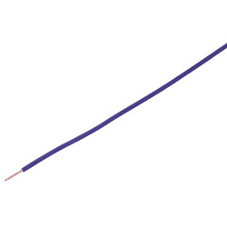 UniStrand H05Z-K 0.75mm&#xB2; Violet Equipment Wire 100M reel