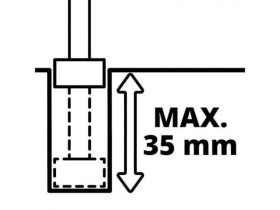 Frezarka akumulatorowa 18V TP-RO 18 Li BL - Solo 4350411