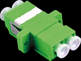21990664 LC duplex fibre-optic coupling, single-mode