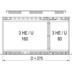 Panel maskujący nVent SCHROFF 24560063 24560063, 1 szt.