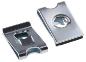 Nakrętka samozakleszczająca, Stalowe, No. 8, 11.1 x 16.6mm