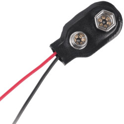 Złącze zatrzask baterii 9 V