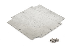 Płyta montażowa, 119mm x 119mm, materiał: Stal, Hammond