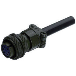 Fujikura 3106A 14S 5P/C Cable Plug 13A Tin-Plated Aligned Solder Cups