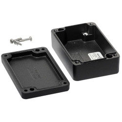 Hammond 1590Z062BK Watertight Diecast Enclosure 98 x 64 x 36 Black