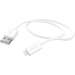 Hama 00201579 USB charging cable USB 2.0 Lightning to USB-A 1m White