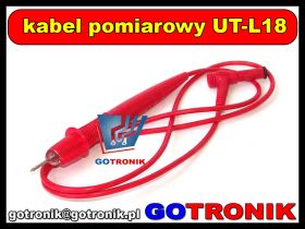 Przewody pomiarowe UT-L18 produkcji Uni-T