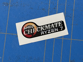 Checkmate AMD Ryzen 7 badge