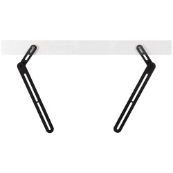 SpeaKa Professional SP-4844496 Easy Soundbar Brackets Swivelling Black 1 Pair
