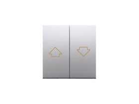 SIMON 54 Klawisze do mechanizmu SZP1M srebrny mat DKZP1/43 KONTAKT SIMON