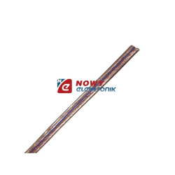 Przewód głośnik. 2x1,5 OFC CU Przeźroczysty beztlenowy