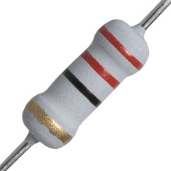 1M 1W rezystor mocy metalizowany THT