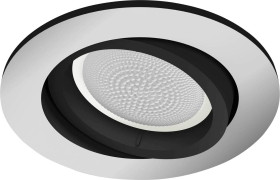 Lampa do zabudowy LED Hue Hue White Amb. Milliskin Einbauspot rund aluminium 350lm Erweiterung 871951433854800 5 W