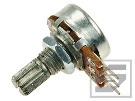 Potencjometr obrot. 2M B liniowy B2M-15mm; RoHS