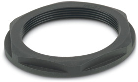 Counter nut, PG48, 70 mm, black, 1424567