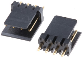 Wtyk PCB 4-pinowe raster: 2.54mm -rzędowe Wurth Elektronik Przewlekany 4.0A 1.0 kV