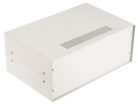 Obudowa urządzeń elektronicznych Stal wysokość zew: 100 mm szerokość zew: 160 mm długość zew: 250 mm 250 x 160 x 100mm