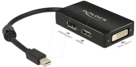 62623 miniDP 1.1&gt;1x DP+1xHDMI+1xDVI 24+1 black