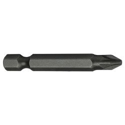 Faithfull 21001 Pozi S2 Grade Steel Screwdriver Bits PZ1 x 50mm (Pack 3)