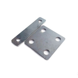 Elementy przeznaczone do montażu uchwytów napędów bram skrzydłowych WMN