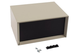 Obudowa Aluminium, stal wysokość zew: 102 mm szerokość zew: 152 mm długość zew: 203 mm 203 x 152 x 102mm