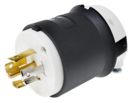 Wtyk sieciowy, 20A, 120/208 V, 3P+E NEMA L21 - 20P, RS PRO