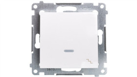 Simon 54 Łącznik Schodowy Z Podświetleniem Biały Dw6al.01/11