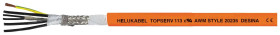 Helukabel TOPSERV® 113 Przewód serwo 4 G 6 mm² + 2 x 1 mm² pomarańczowy 74514 500 m