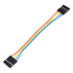 Sparkfun Jumper Wire - 0.1", 5-pin, 4"