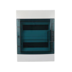 Rozdzielnica modułowa natynkowa hermetyczna Mistral65 2x12 24M IP65 63A II klasa drzwi transp.H65P12X220750 1SLM006500A2214