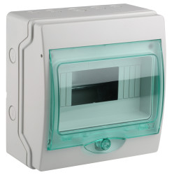 Rozdzielnica elektryczna, 8 wloty, 63 A, zamek: Tak, Kaedra