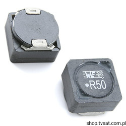 7447798050 Inductor, 0.5 uH, 2.65 mOhm, 18.5 A SMD WURTH