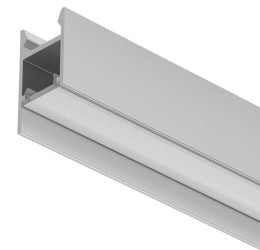 Profil LED nawierzchniowy, srebrny, 2104 Häfele Lighting, 83395738