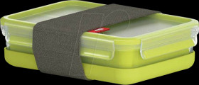 518098 EMSA CLIP &amp; GO lunchbox, green, 1.2 l, 1 set
