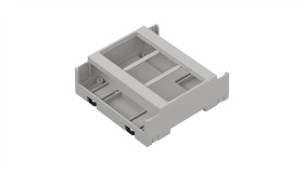 Zd3005j Abs V0 - Obudowa Modułowa Na Szynę Zd3005 Jasna Abs V0