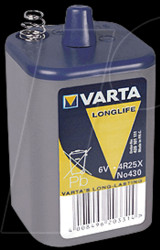 00430 101 111 VARTA lantern battery 6V, 7.5Ah