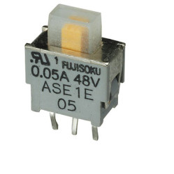 Przełącznik suwakowy, DPDT, montaż PCB, 0,4 VA, Nidec Components