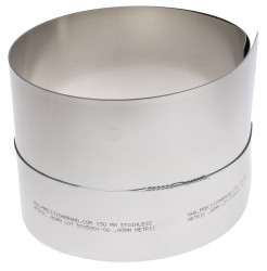 Podkładka regulacyjna ze stali, 1.25m x 150mm x 0.8mm