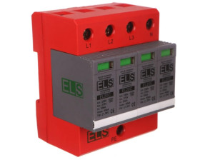 Ogranicznik przepięć Typ T2 4P 275V 40kA 1,3kV EL20C 4P