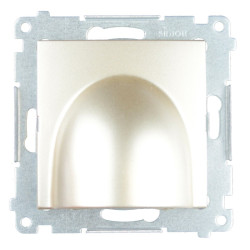 Przyłącze kabla DPK1.01/44 złoty mat Kontakt Simon54