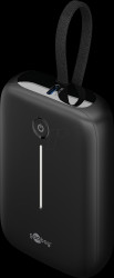 76251 Power bank, Li-Po, 10,000 mAh, 20 W, USB-A, 2x USB-C, with cable