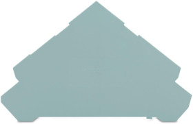 End/Intermediate plate for terminal block, 280-320