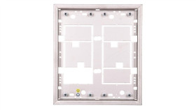 Aco Cdn-R-S2 Ramka Podtynkowa Mała Podwójna Cdn, Stal