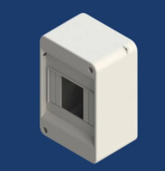 Rozdzielnica modułowa 1x4 natynkowa IP20 bez klapki S-4 800582 ENE-00338