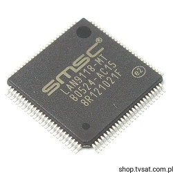 LAN9118MT Ethernet Controller SMD-TQFP100 SMSC