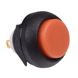 IBP3SAD900 Orange Momentary Snap-In 12mm Push Button Switch SPST IP67 APEM