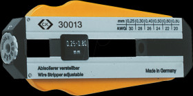 330013 Precision cable stripper: 0.25 - 0.80 mm