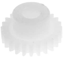 Koło zębate walcowe l.zębów: 24 0.5 POM śr. otworu: 4mm śr. piasty: 8mm